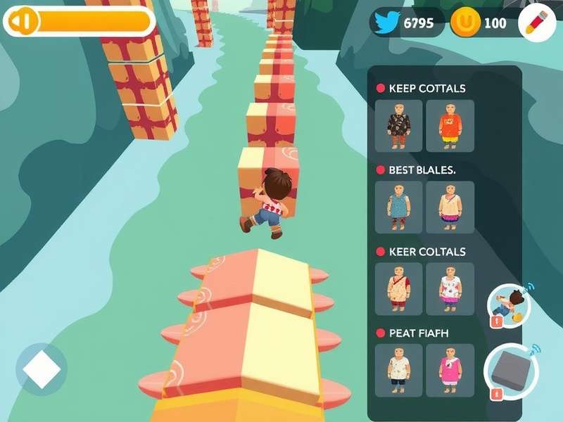 Gulab Jamun Runaway character customization options showing different outfits and accessories